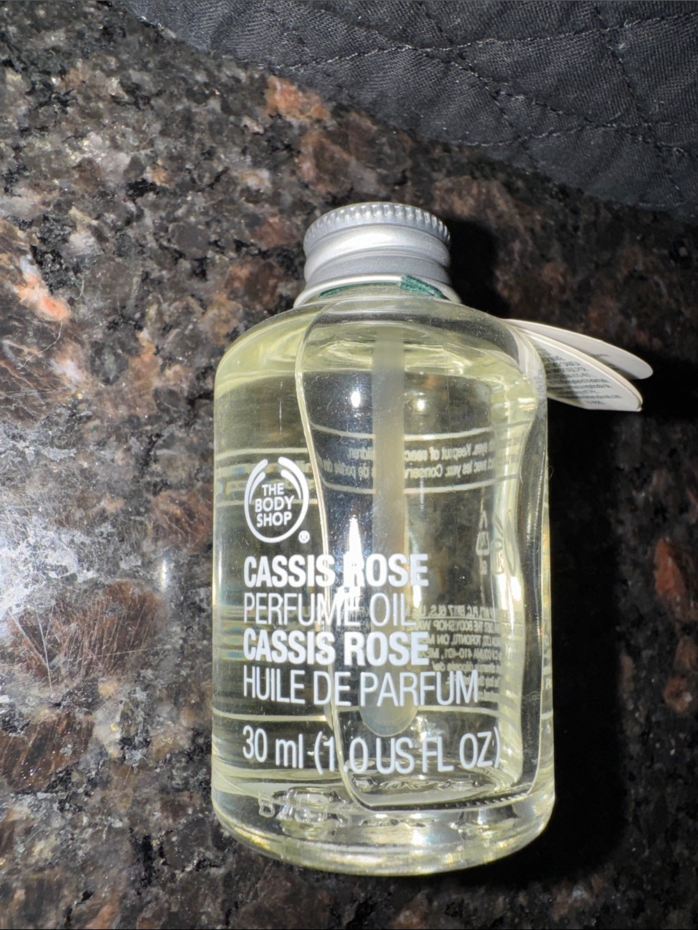The Body Shop Cassis Rose Perfume Oil - 30 ml NEW - Picture 4 of 5